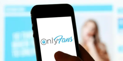 Un telèfon mòbil amb OnlyFans.