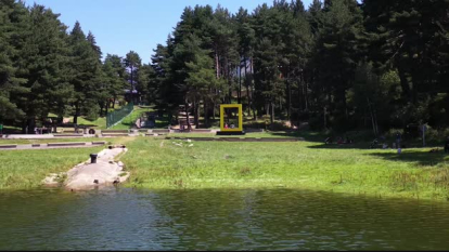 El 'Yellow Border', al llac d'Engolasters