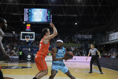 Jerrick Harding, en un partit de la passada temporada
