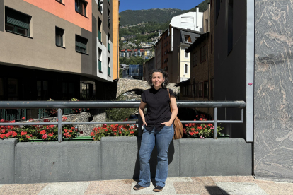 L’Aurora passa part de les vacances a Navarra, amb la família política.