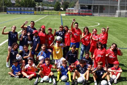 Els participants de Tots Marquem, a l’estada.