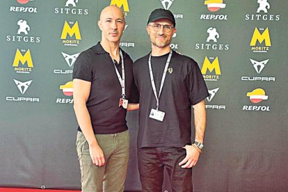 Alfons Casal i Hector Mas al Festival de Sitges.
