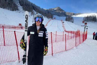 Cande Moreno, a Zauchensee.