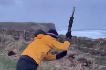 Ràfegues de vent a Irlanda