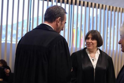 La jutgessa Canòlic Mingorance en l'obertura de l'any judicial