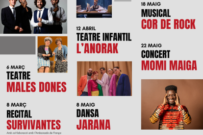 Cartell de la programació cultural d’Encamp