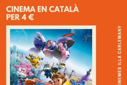 Cartell del cinema en català