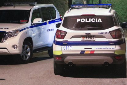 Dues patrulles de la policia en una imatge d’arxiu.