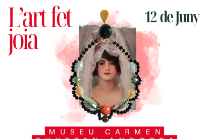 Cartell de la presentació del 'L'art fet joia'