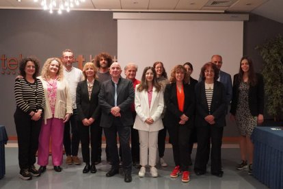 Participants en la trobada del projecte Interreg Poctefa Tea Pir