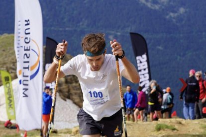 Jordi Alís, en un moment de la prova.