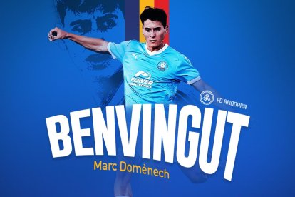 Marc Domènech es converteix en el primer fitxatge de l'FC Andorra
