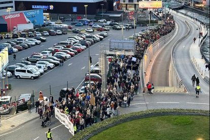 L’última manifestació de la coordinadora.