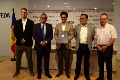 Les parts que han signat el conveni amb l'objectiu de preservar i recuperar l'almesquera.