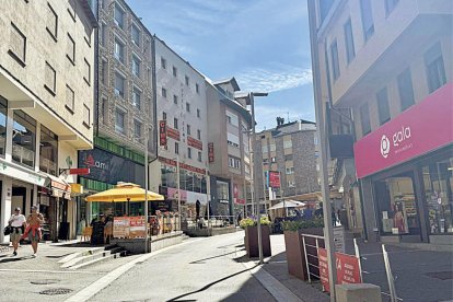 Imatge d’un carrer del Pas de la Casa.