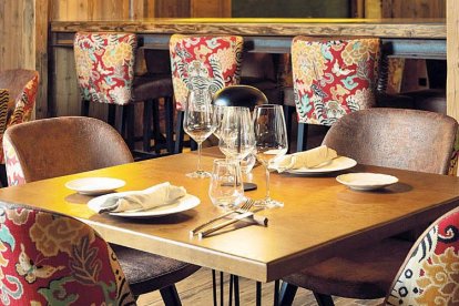 El menjador del restaurant Toc.