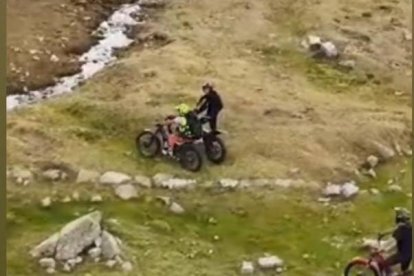 Motoristes sancionats a la Vall del Madriu