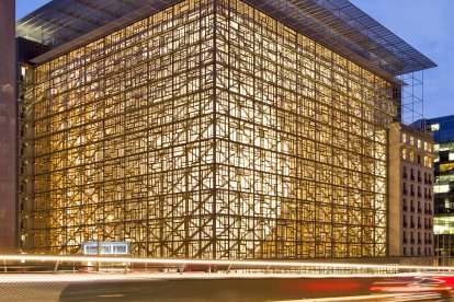 Edifici Consell d'Europa a Estrasburg, França