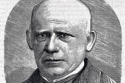 Pascual Madoz en un retrat a La Ilustración de Madrid (1870)