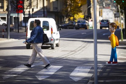 Uns de les figures infantils per reforçar la seguretat als entorns escolars.