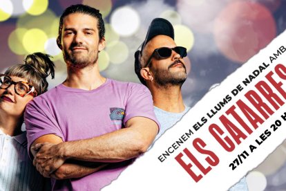 Els Catarres posaran la banda sonora a l'encesa de llums de Nadal d'illa Carlemany.