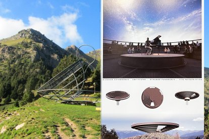 Mirador en forma d'ovni