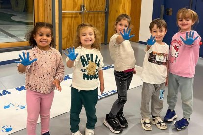 Infants del taller de l'espai jove d'Encamp