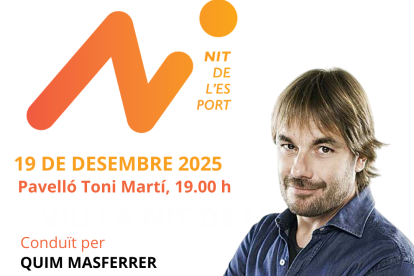 Cartell de la Nit de l'Esport.