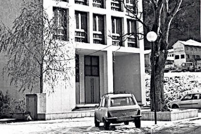 L’edifici de l’església de Santa Maria del Fener.