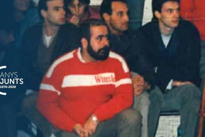 Guiu, a l’època com a tècnic.