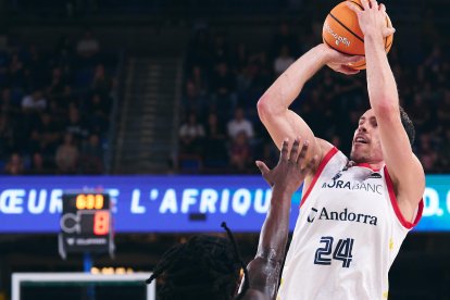 Kuric va ser dels jugadors més destacats del MoraBanc.