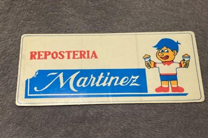 El logotip de Repostería Martínez