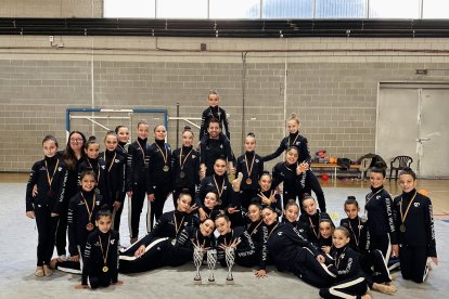 El Valira amb les medalles.