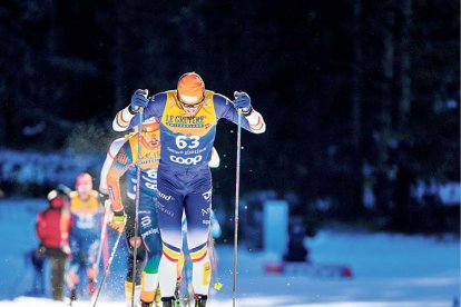 Irineu Esteve, a Dobbiaco.