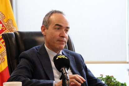 Jordi Alcobé, cònsol major de Canillo.