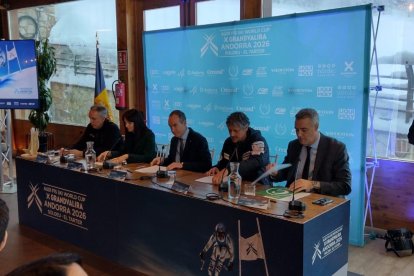 Presentació de la Copa del Món de descens del Tarter.