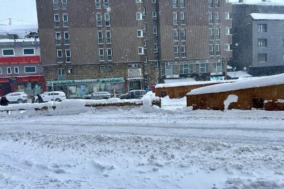 Imatge del Pas de la Casa aquest matí.