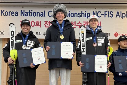Bartumeu Gabriel és segon i Xavier Cornella tercer a Yongpyong.