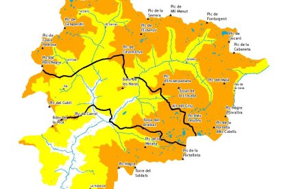 Perill d'allaus 2 i 3 arreu del país.