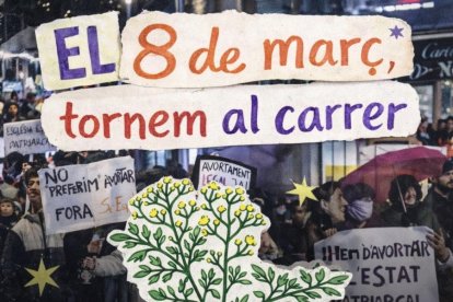 El cartell de la mobilització d'Acció Feminista