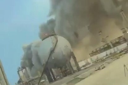 l'Iran ha atacat la refineria de petroli Aramco Ras Tanura