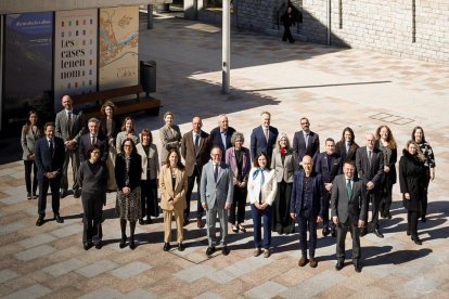 Els ambaixadors presents a la reunió anual.