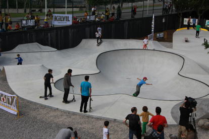Inauguració de l''skate park' d'Escaldes-Engordany