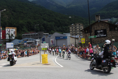 El pas del Tour per Andorra