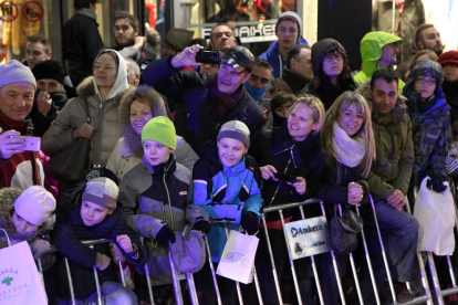 Imatges de la cavalcada dels Reis Mags a Andorra la Vella i Escaldes-Engordany