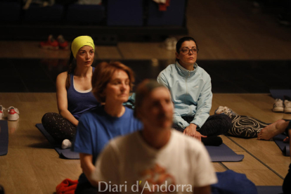 'Masterclass' de ioga solidària d'Unicef Andorra