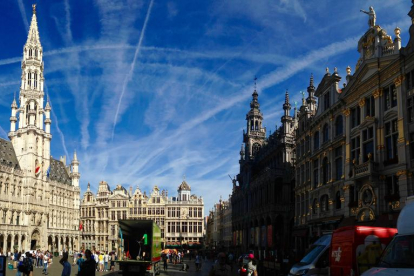 Carles Gazquez. Brussel·les. “La Grand Place, amb un cel espectacular i únic”, reflexiona Carles Gazquez sobre la instantània que comparteix dels seus dies de vacances a Brussel·les, la capital europea per excel·lència.
