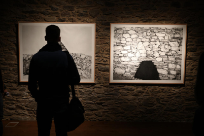 Imatge d'una part de la instal·lació 'Primera pedra', obra de l'artista català Jordi Fulla, que ocuparà els nous espais durant dos anys.