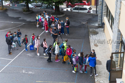 Inici del curs a l'escola andorrana de sant julià