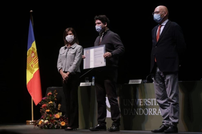 Graduació dels alumnes de la Universitat d'Andorra